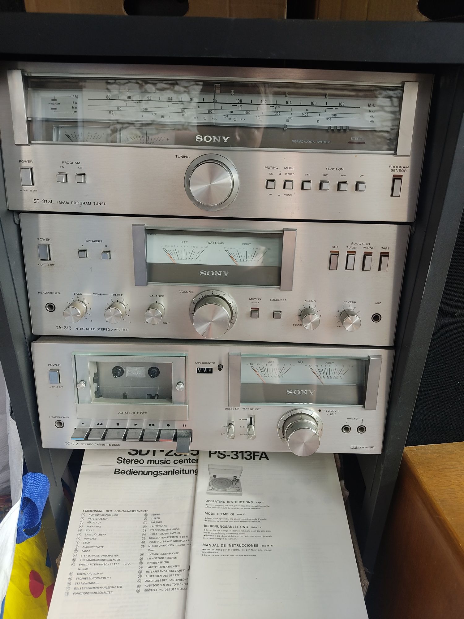 Wieże hi fi Kenwood Sony 313 Siemens technics Sharp