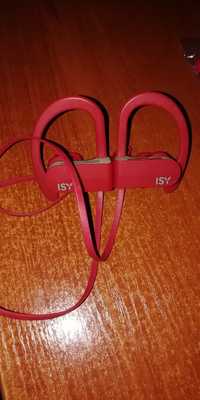 Бездротові Bluetooth навушники IBH 3500 red