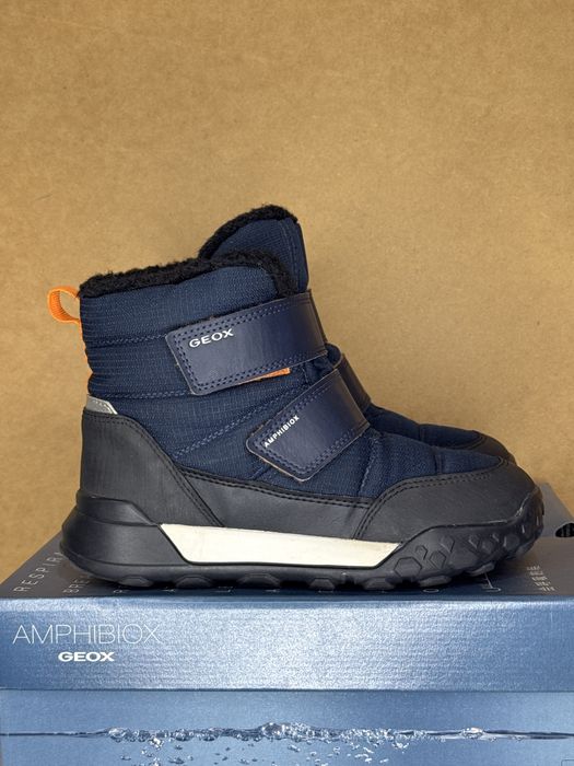 (31 р) Дитячі зимові черевики Geox Trekkyup, Устілка 20 см