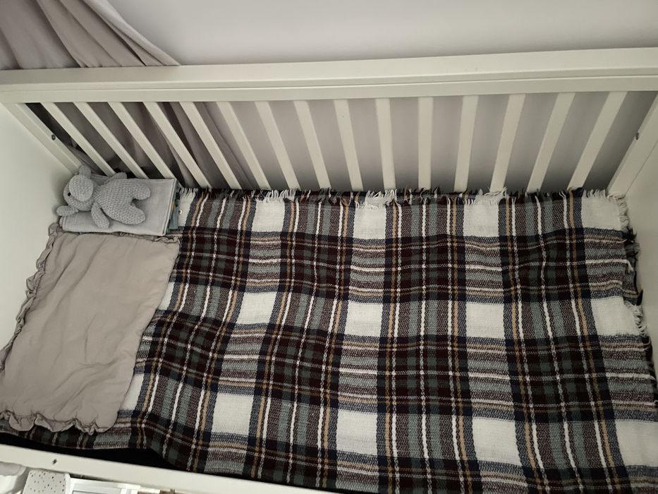 Łóżeczko niemowlęce/tapczan 2w1 /140*70