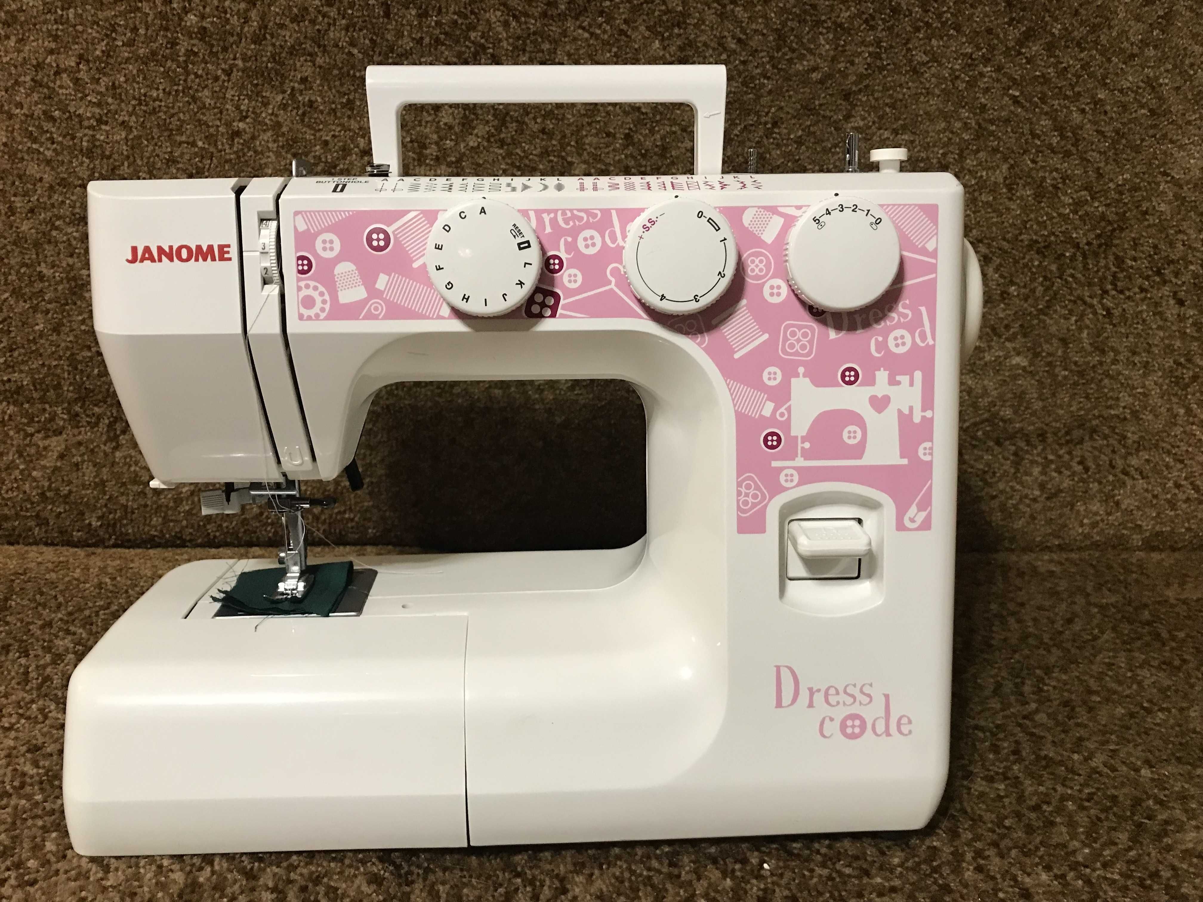 Швейная машинка JANOME DRESS CODE  (  подарок Женщинам к праздникам)