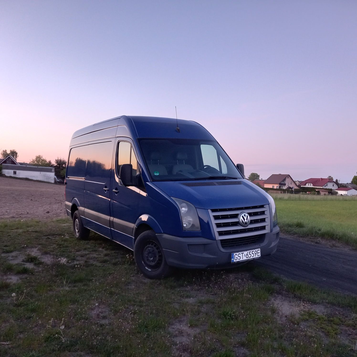 VW Crafter 2.5Tdi klimą tempomat hak 2011r