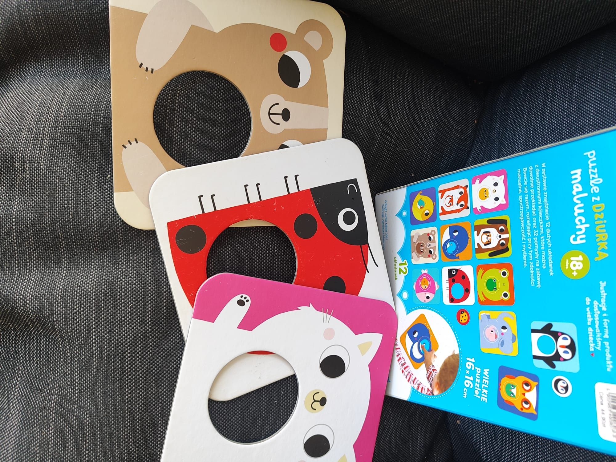 Czuczu puzzle z dziurką maluchy 18m+
