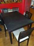 Mesa c/ 5 cadeiras Ikea