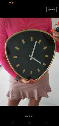 zegar ścienny złoty niemiecki glamour