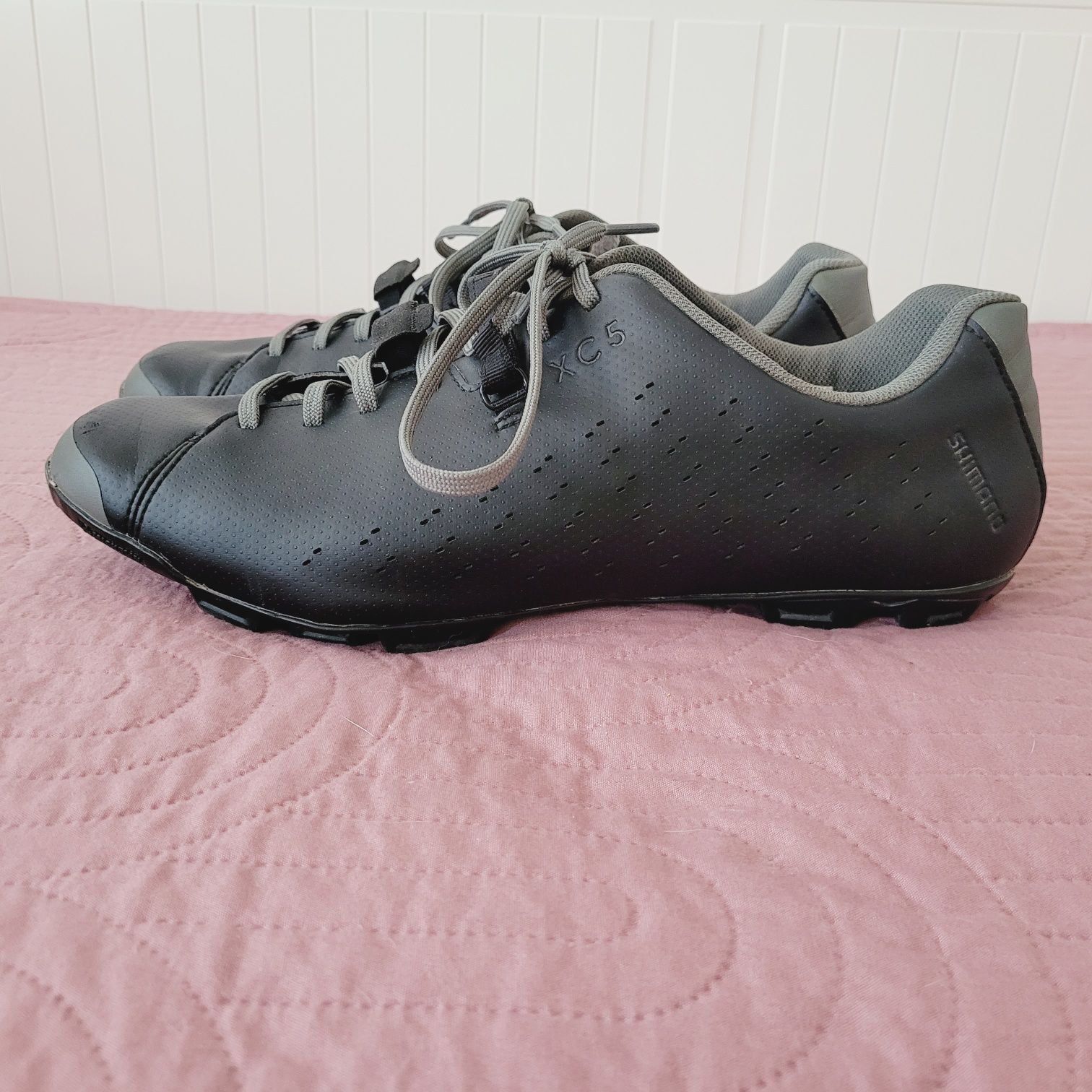 Buty rowerowe, kolarskie Shimano SH-XC500 Black / sznurówki 47