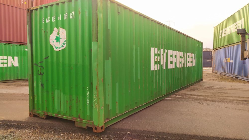 Kontener morski magazynowy 40 DV/HC 12 metrowy + transport