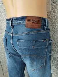 Tommy Hilfiger jeansy męskie uciagliwe 31/34