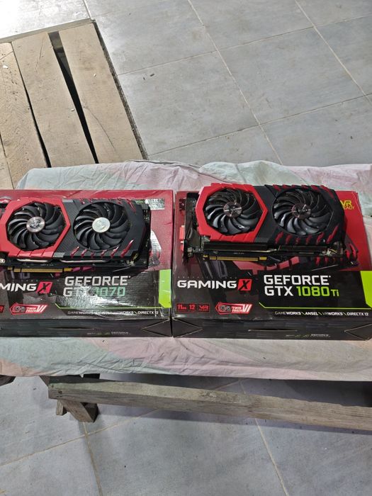Видеокарты 1080ti,1070,580,570
