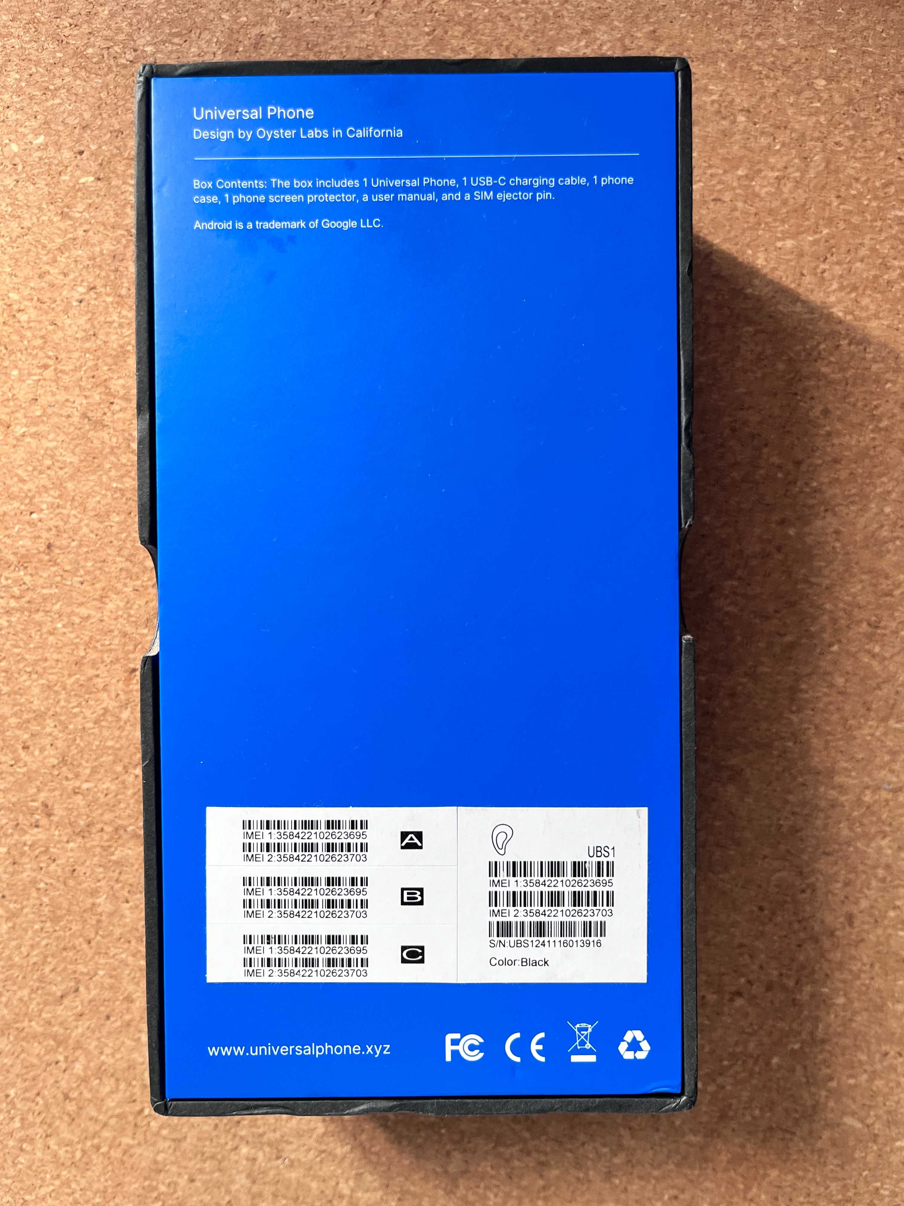 Universal Phone UBS 1 (128 GB) - TON Blockchain Phone