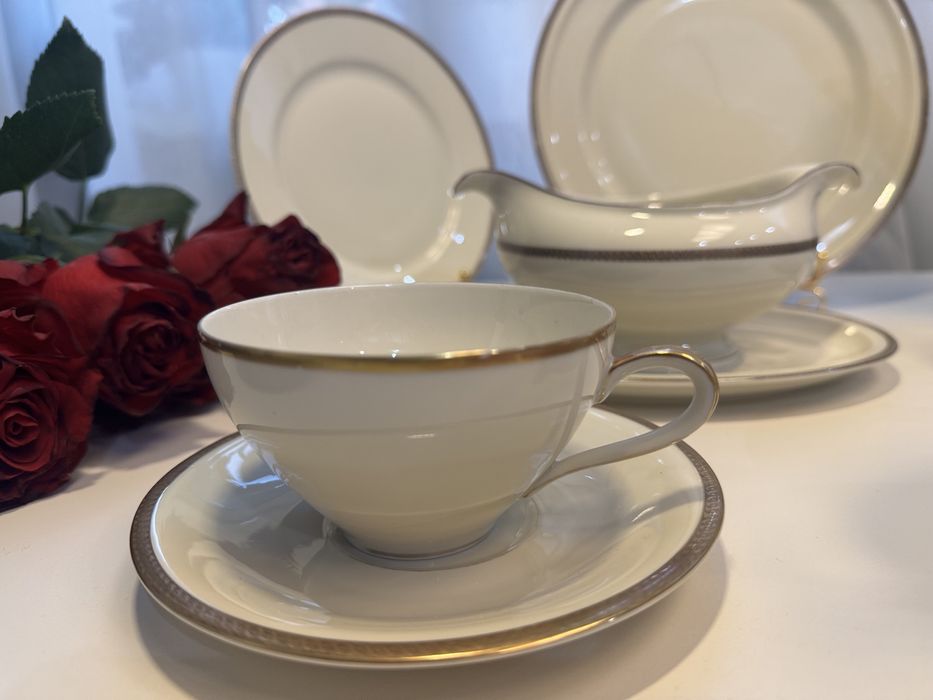 Rosenthal + Bavaria cервіз з золотом, чайні двійки, кавовий сервіз