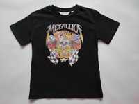 T-shirt METALLICA  r. 110/116 H&M