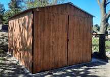 Garaż blaszany 3x5m złoty dąb / blaszak / podkarpacie