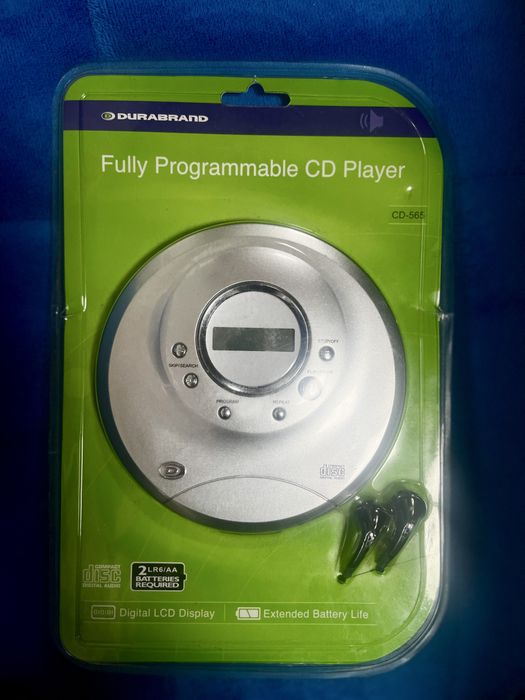 Durabrand CD-565 — портативний CD-плеєр. Новий, у заводській упаковці