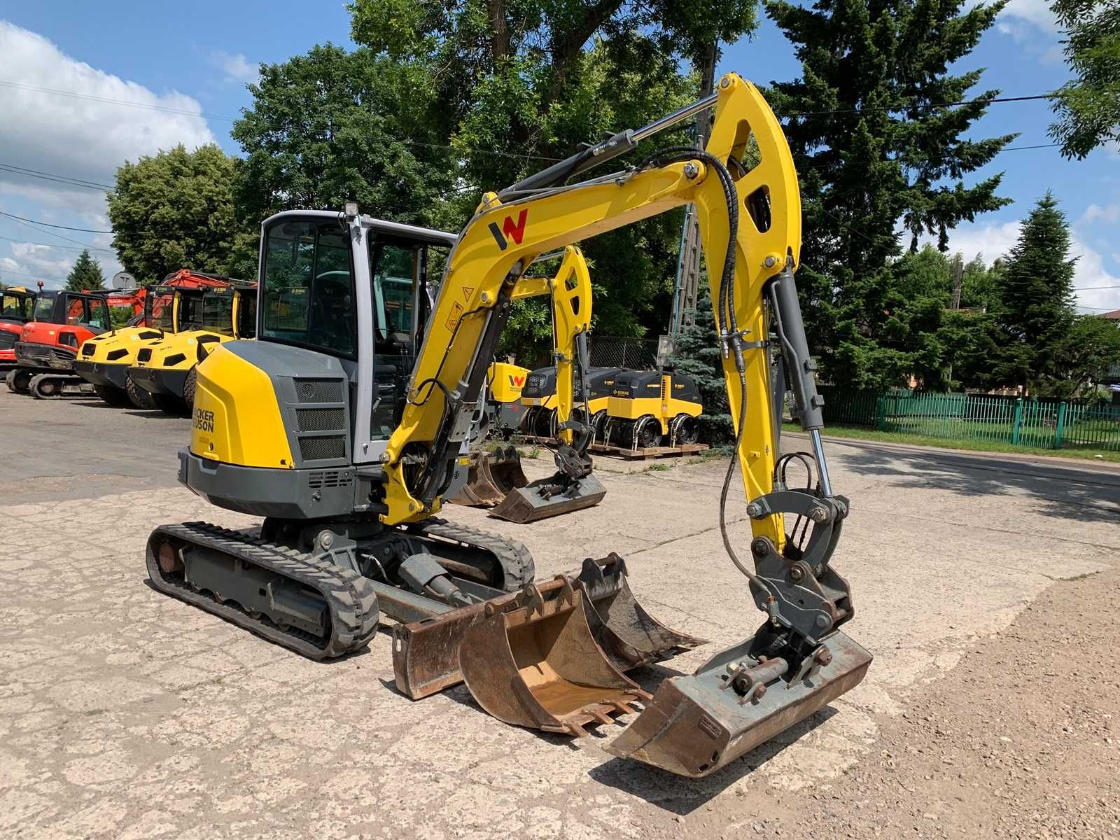 Wacker Neuson ET 35 minikoparka 3,5 tony VDS poziomowanie 1900 mtg