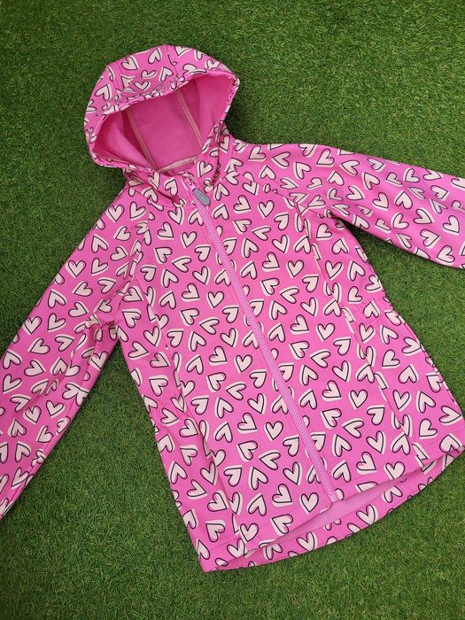 Демісезонна куртка вітровка на дівчинку 128 розміру в ідеальному стані