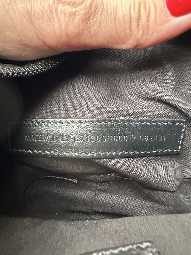 BALENCIAGA LE Cagole XS сумка лаковая Оригинал