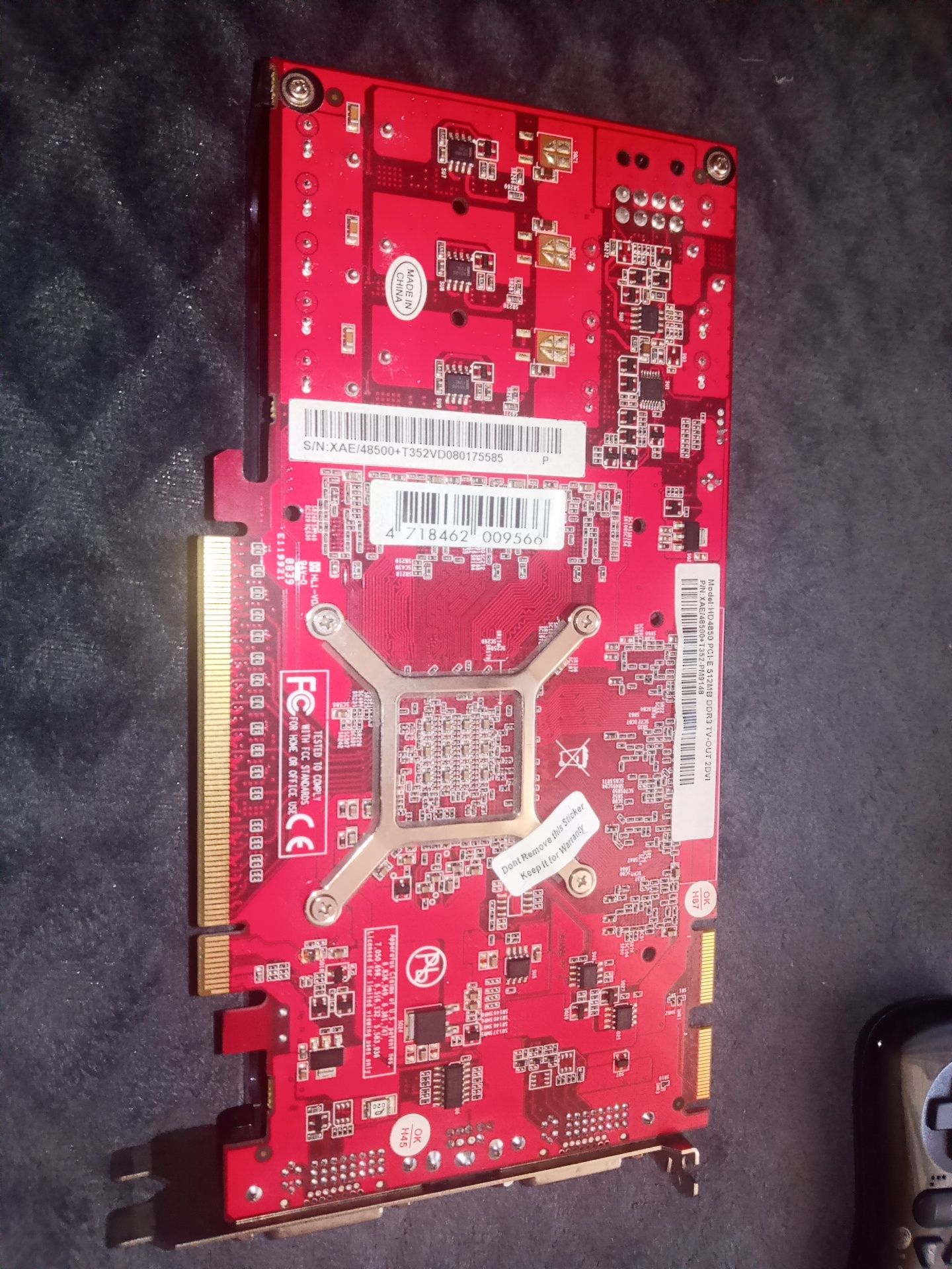 Karta graficzna-Gainward HD4850 GDDR3 512MB/256bit Dual-DVI PAL