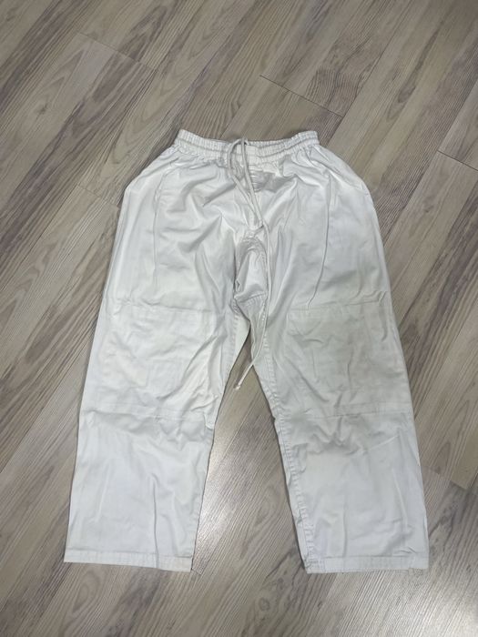 Чемпіонське біле кімоно з штанами на зріст 154 см для дзюдо і карате!