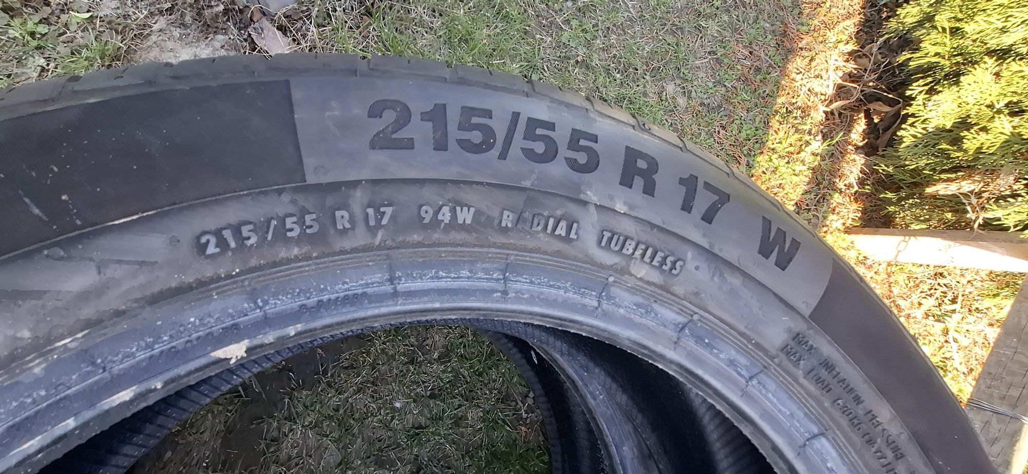 215/55R17 Continental 1szt