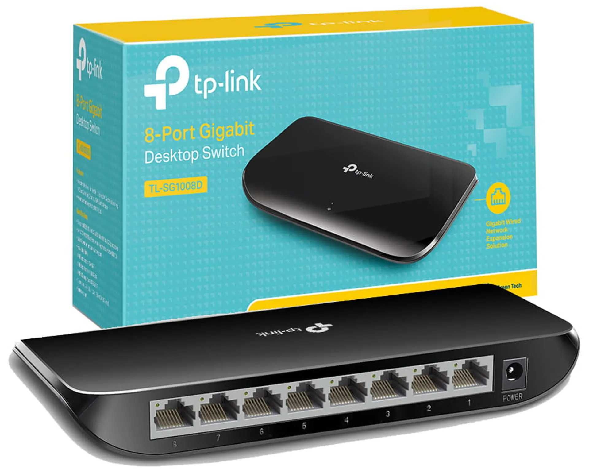 Switch TP-LINK TL-SG1008D