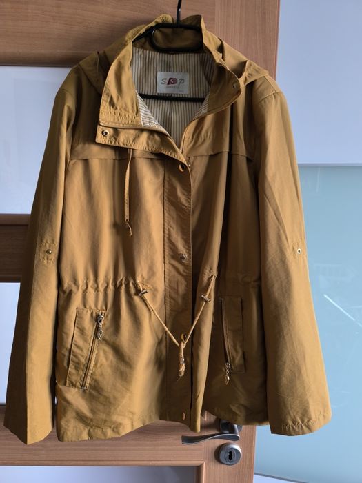 Kurtka żółta musztardowa