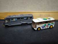 2 Carros Miniatura - Autocarro e Motorhome.