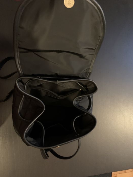Mochila preta nylon da Natura