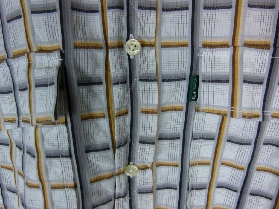 Paul Smith koszula krata bawełna / XL