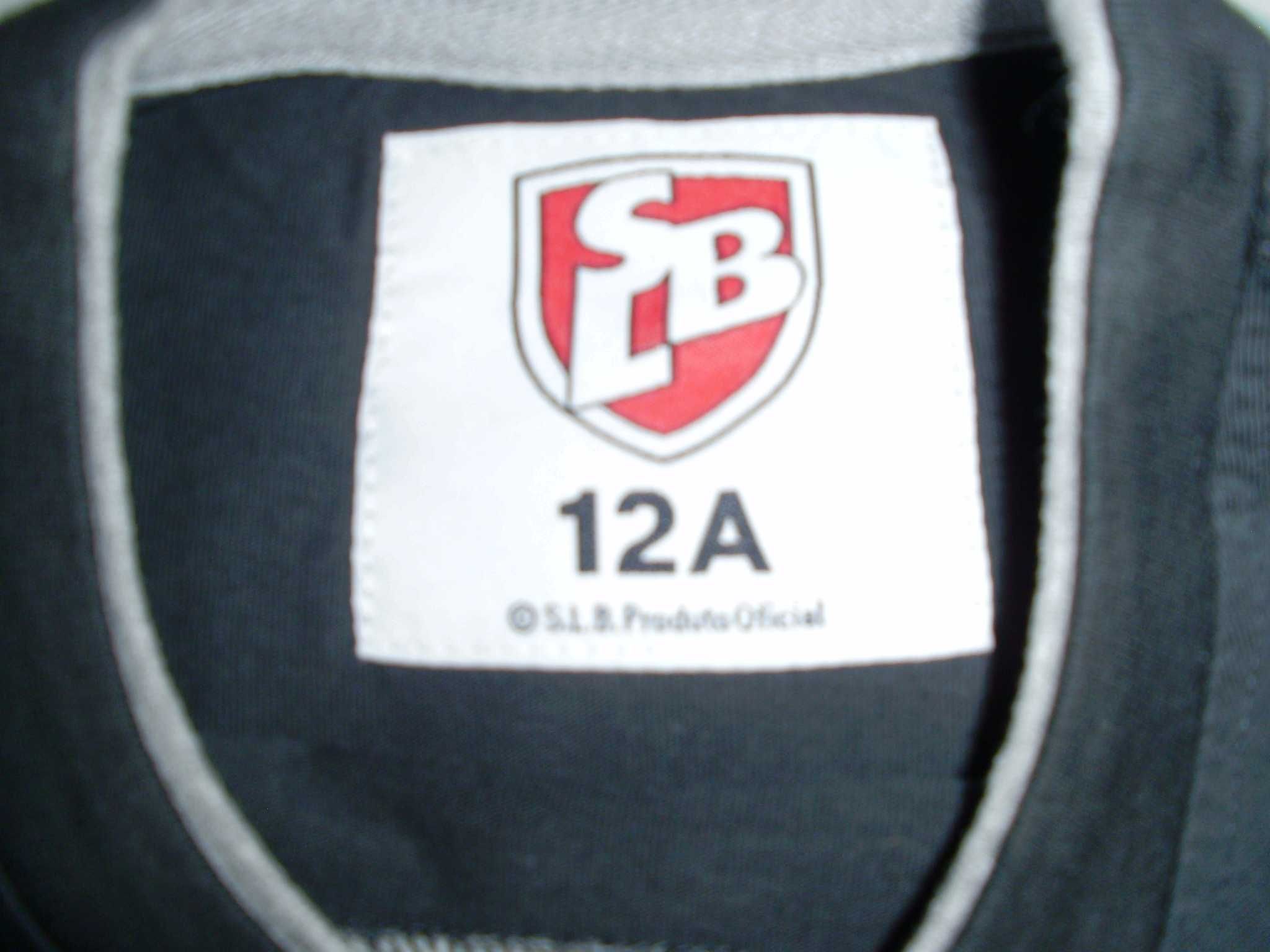 T-shirt Benfica oficial - 12 anos - 4€