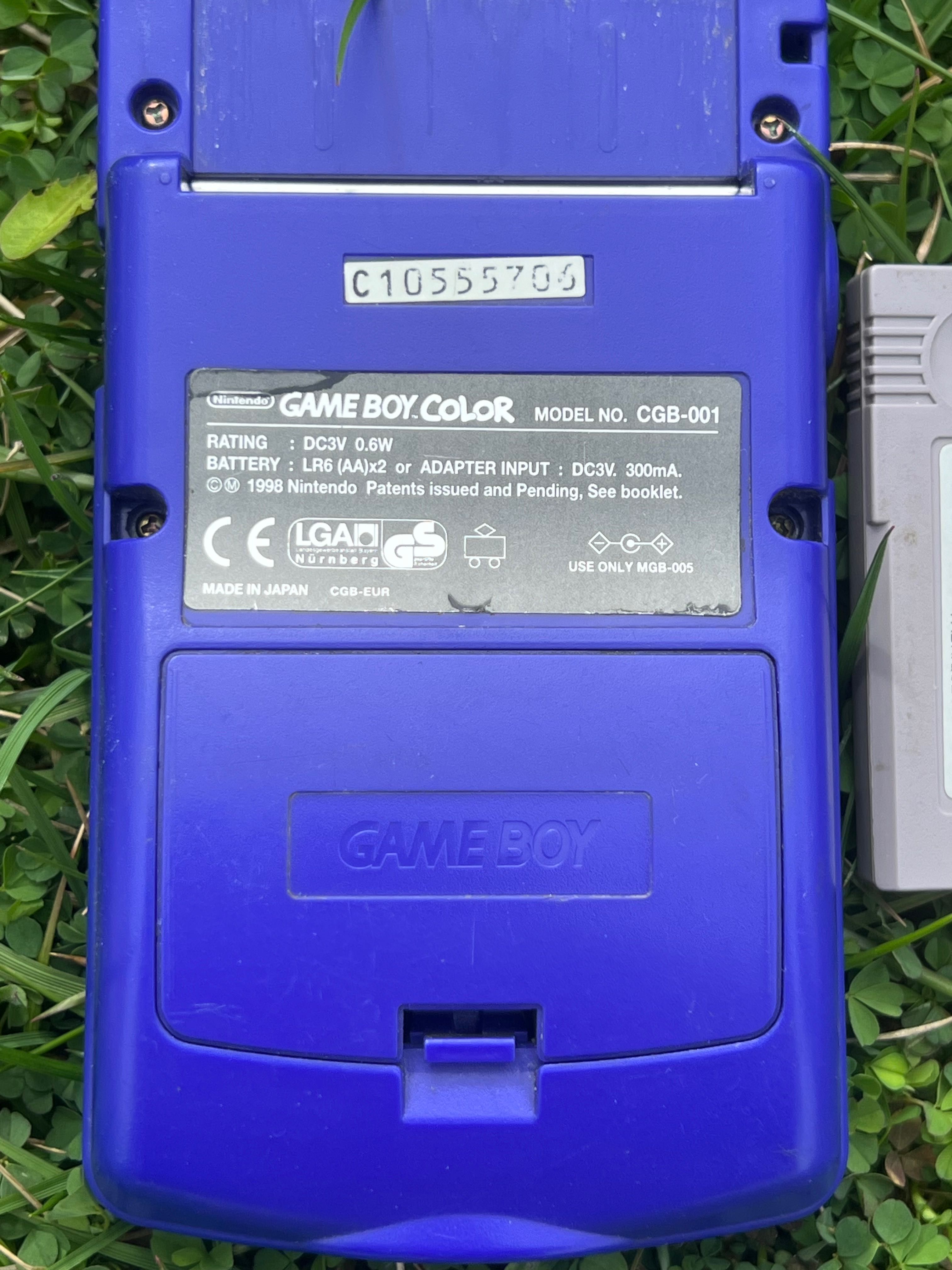 Gameboy colour GBA - niebieski Game Boy