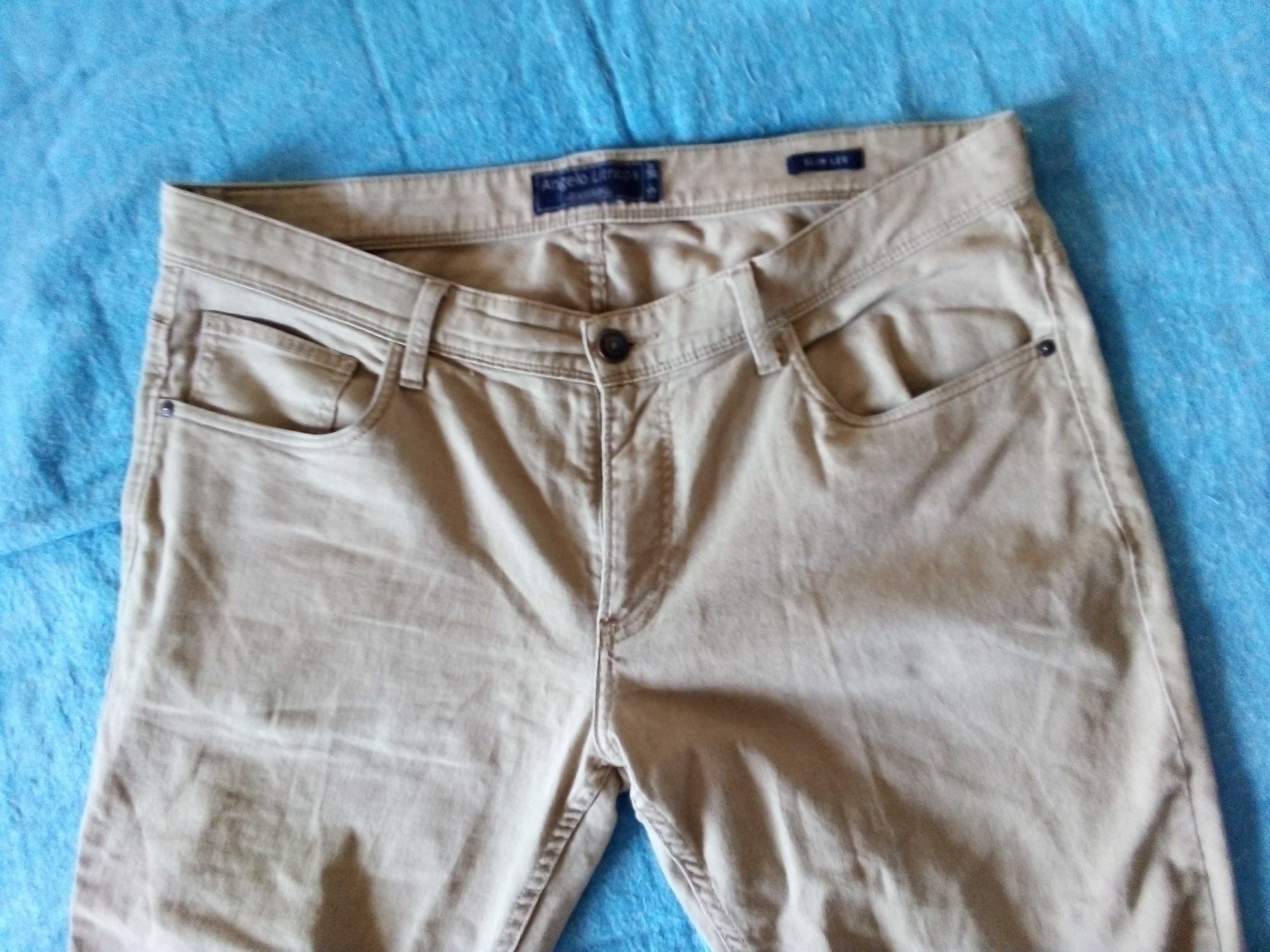 Jeansy Angelo Litrico slim leg 38/32