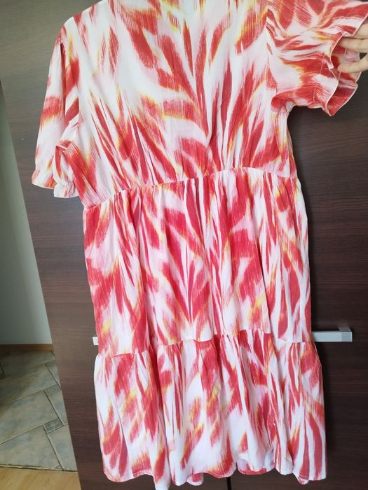 Sukienka koszulowa oversize na rm 50,52