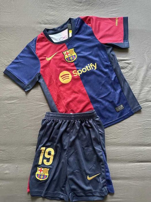 Strój dziecięcy Nike FC Barcelona domowa 24/25 Lamine Yamal 22-28