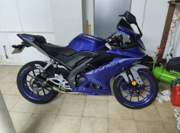 Wydech Sportowy Tłumik 19-23r Yamaha Yzf R125 MT 125 Nowy Model SC Leo