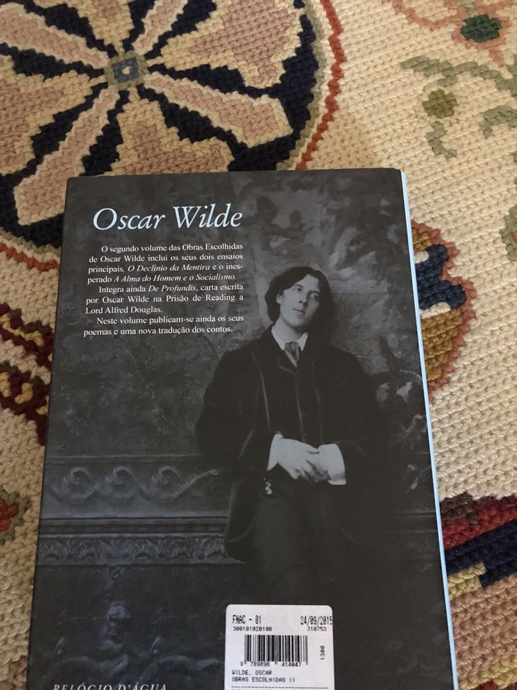 Livro oscar wilde capa dura