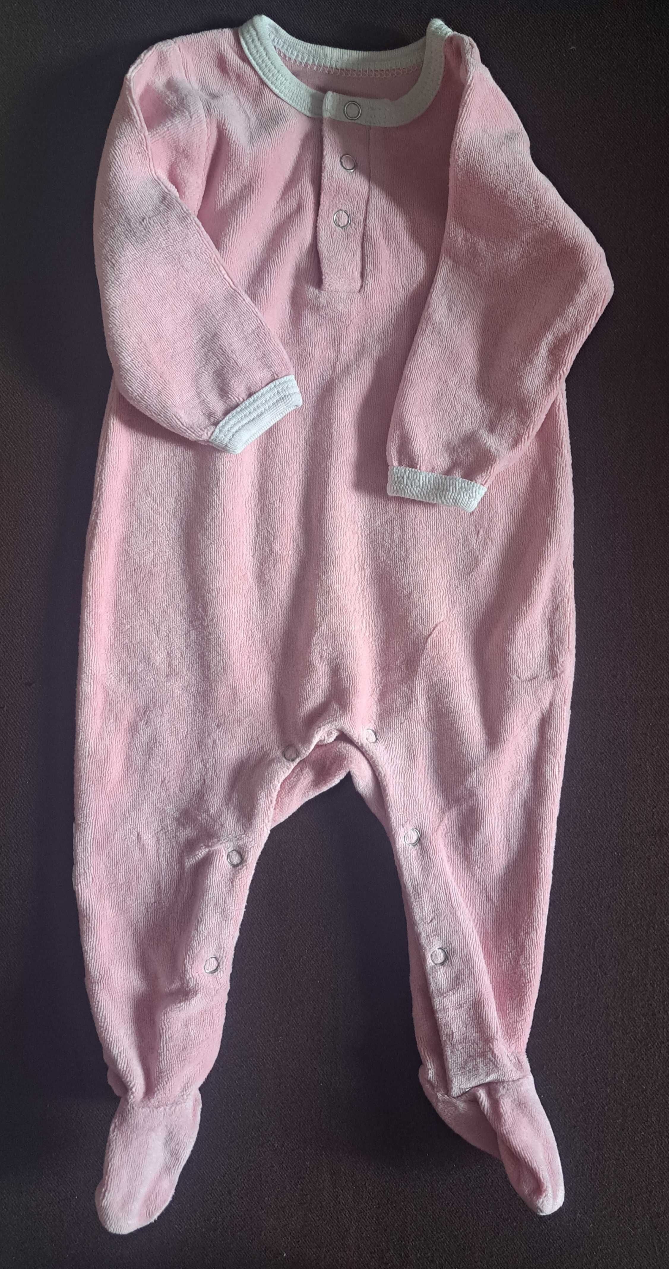 Ubranko niemowlęce/kombinezony/śpioszki,używane, r.4–6m/68-74cm ZESTAW