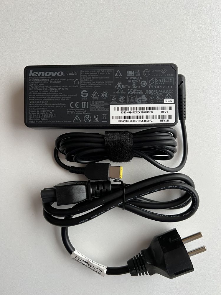 Lenovo ThinkPad 90W AC Adapter (slim tip) адаптер блок живлення