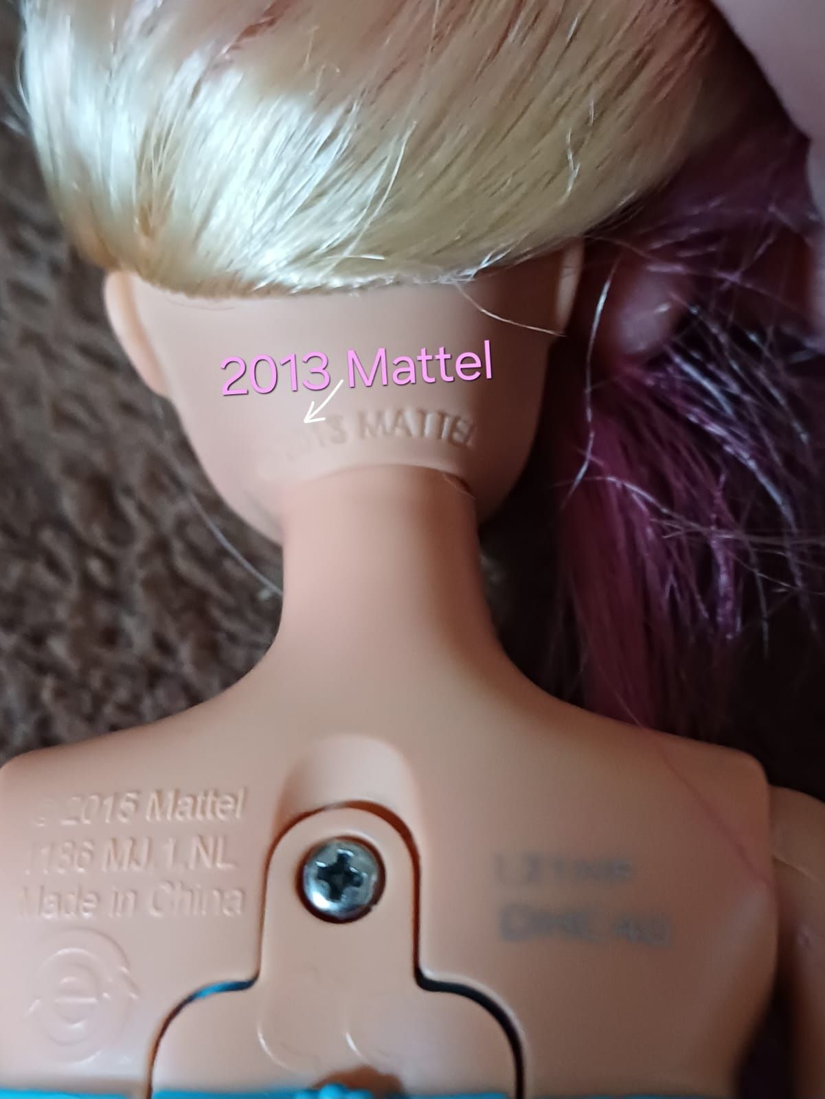 Oryginalna lalka Barbie Syrena Mattel