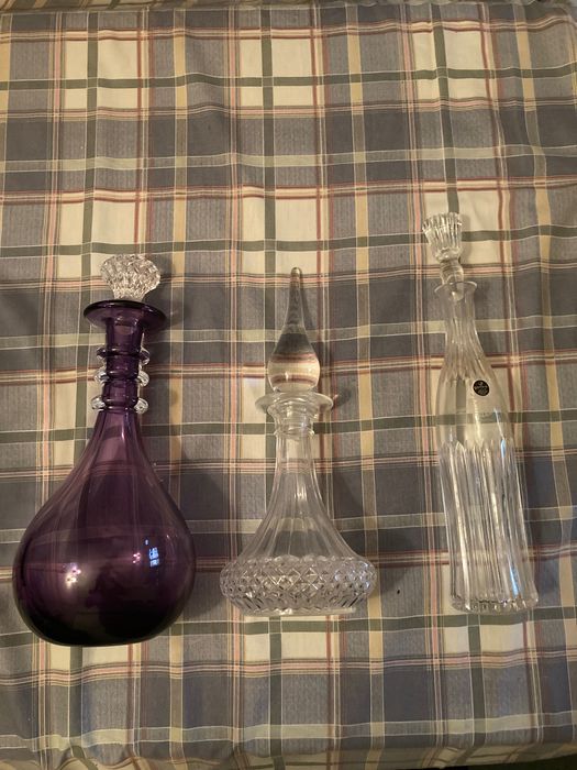 Cristais, copos, jarras e outros