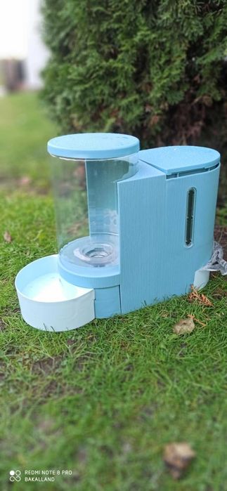 TIAKI dozownik karmy i wody, błękitny - 2 szt.