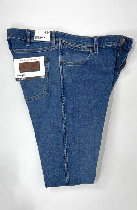 Spodnie męskie jeansy Wrangler Larston 812 Ridge Wash W36 L32