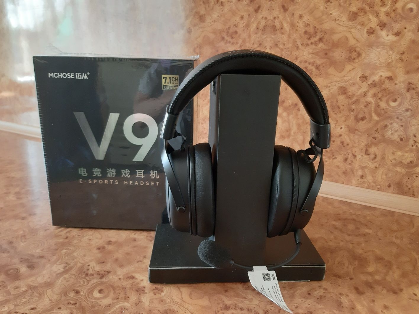 Бездротові Ігрові навушники MCHOSE G9 Pro/MCHOSE V9 Pro (7.1 звук,RGB)