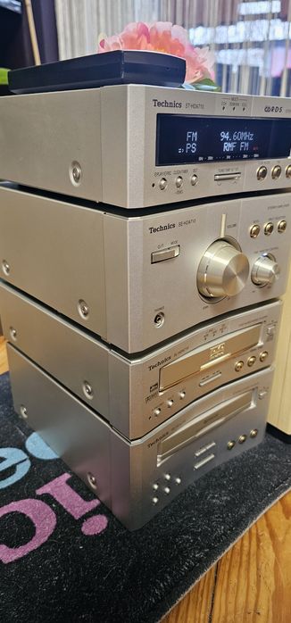 Technics SC-HDA710 DVD/CD mini system audio, mini wieża bdb. stan