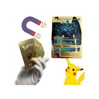 Złota METALOWA Karta Pokemon - Obelisk GOD