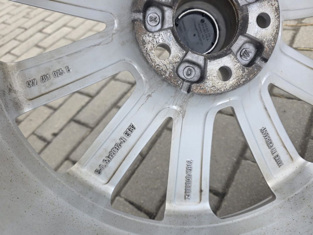 Koła Audi A6 C8 255/40R20 Bridgestone