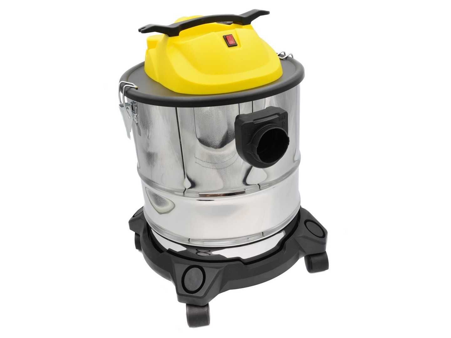 Odkurzacz do popiołu pyłu kurzu 20L otrząsywacz filtra 1600W filtrHEPA