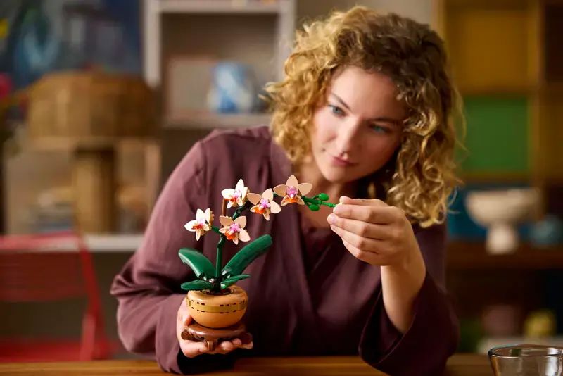 LEGO The Botanical Collection Mała orchidea 10343
