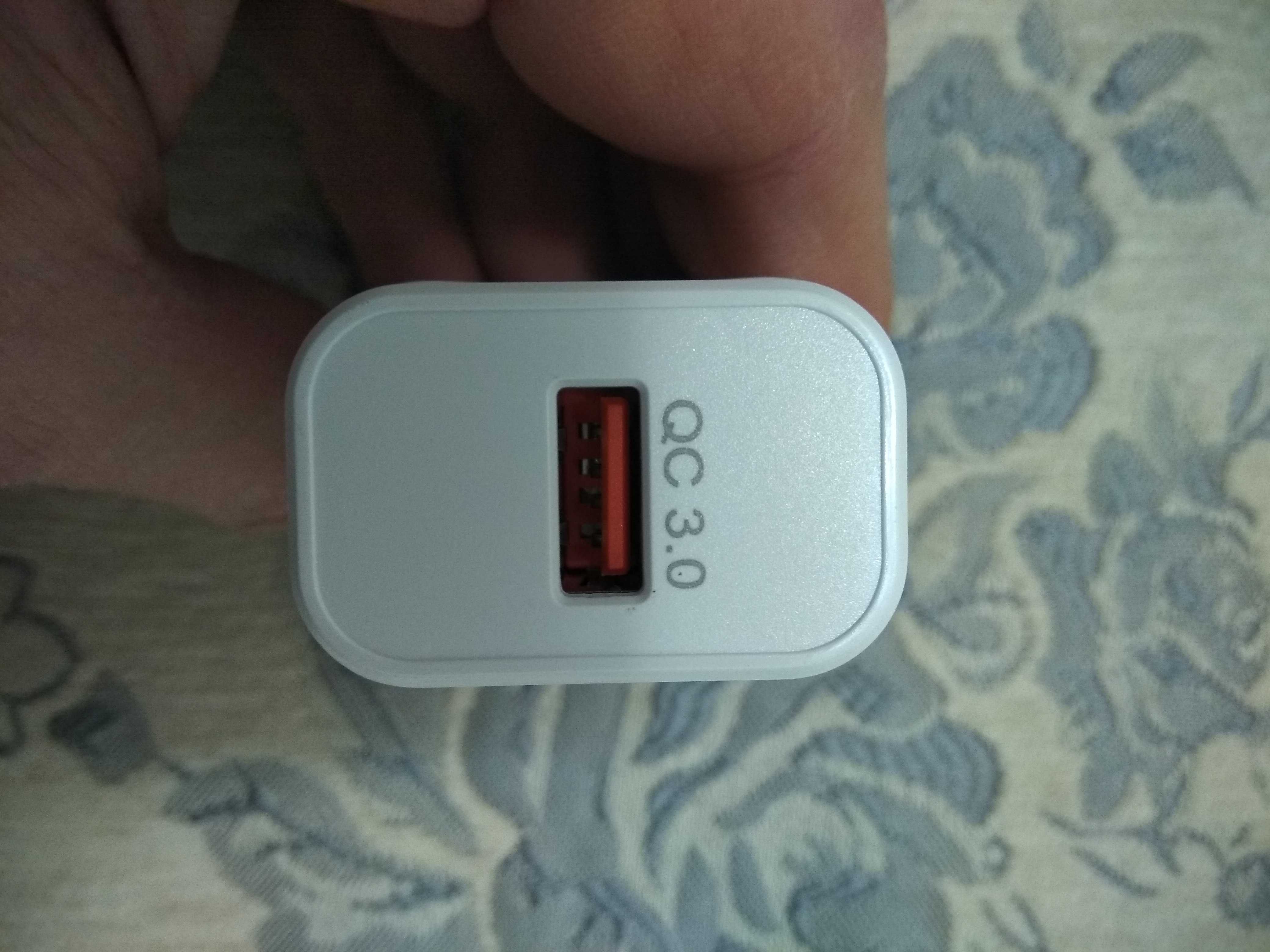 Быстрая зарядка QC 3.0 Fast Charger QC USB 18 ватт