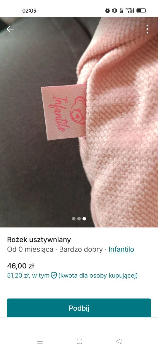 Rożek usztywniany